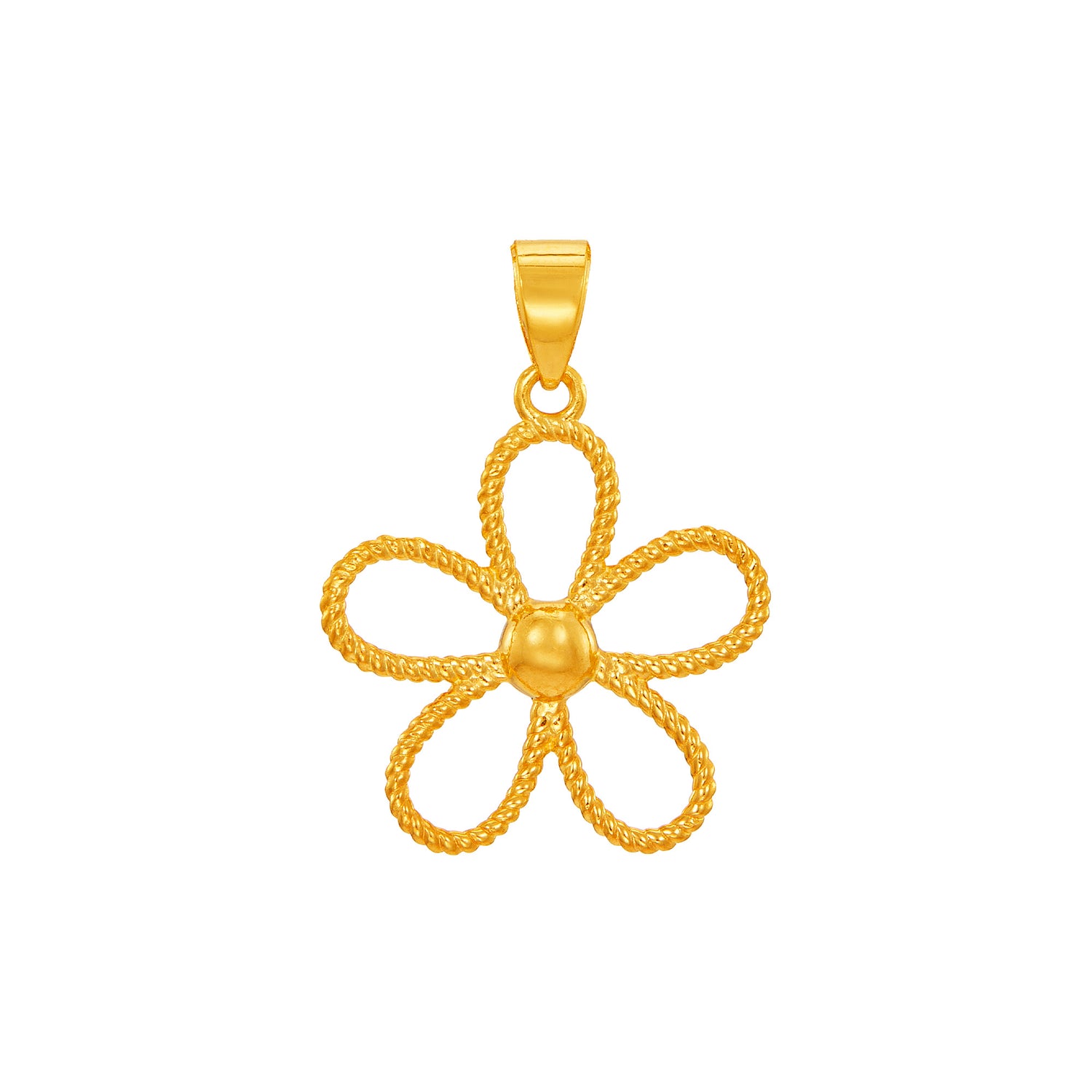 999/24K Yellow Gold Pendant 9GP00601224