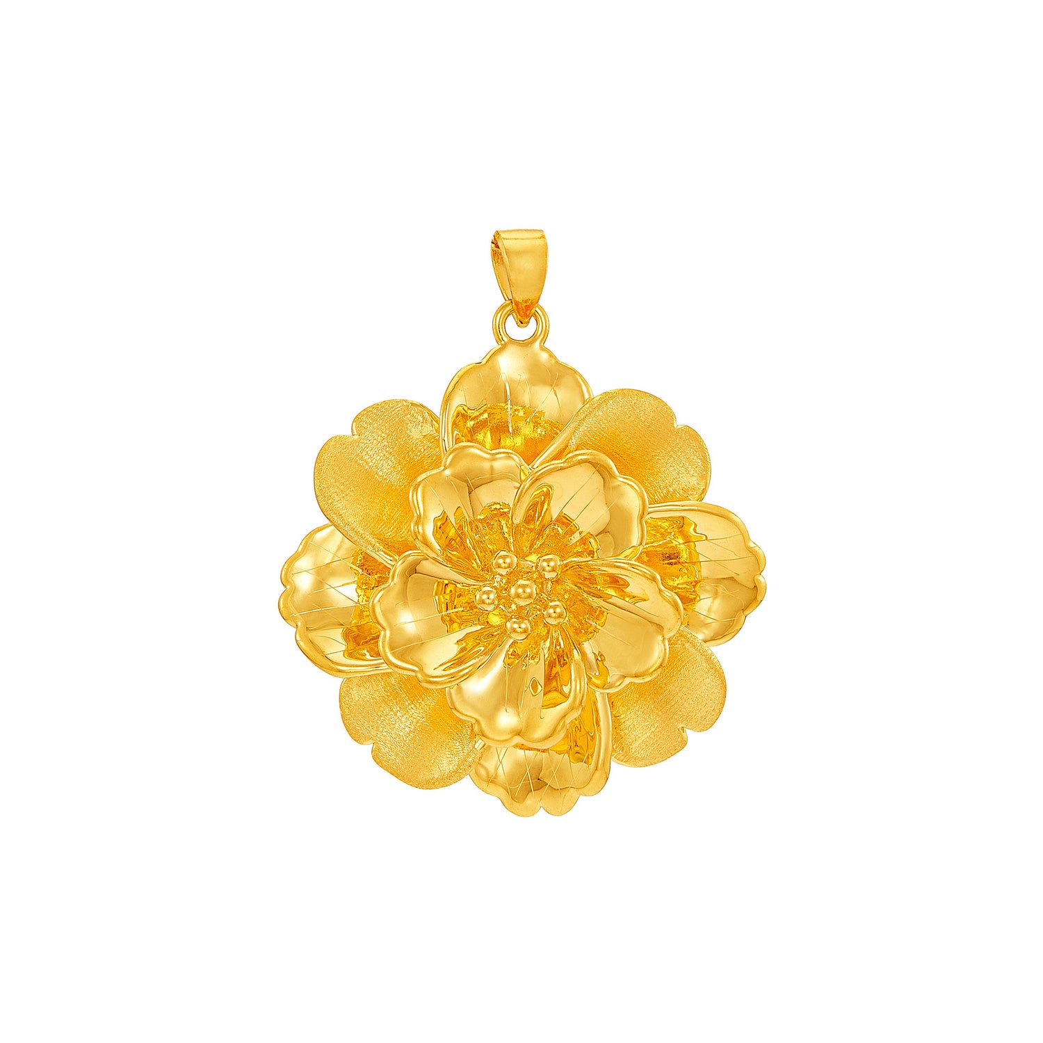 999/24K Yellow Gold Pendant 9GP00701224