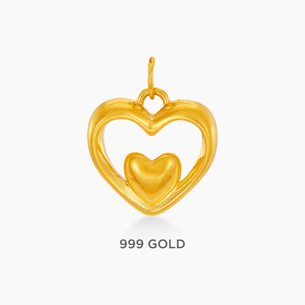 999/24K Yellow Gold Pendant 9GP00770125