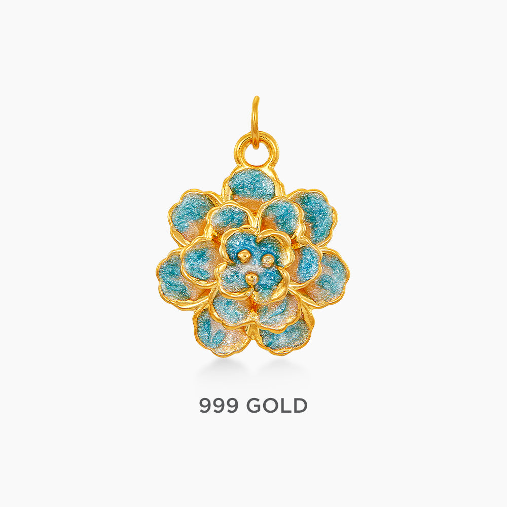 999/24K Yellow Gold Pendant 9GP01030425