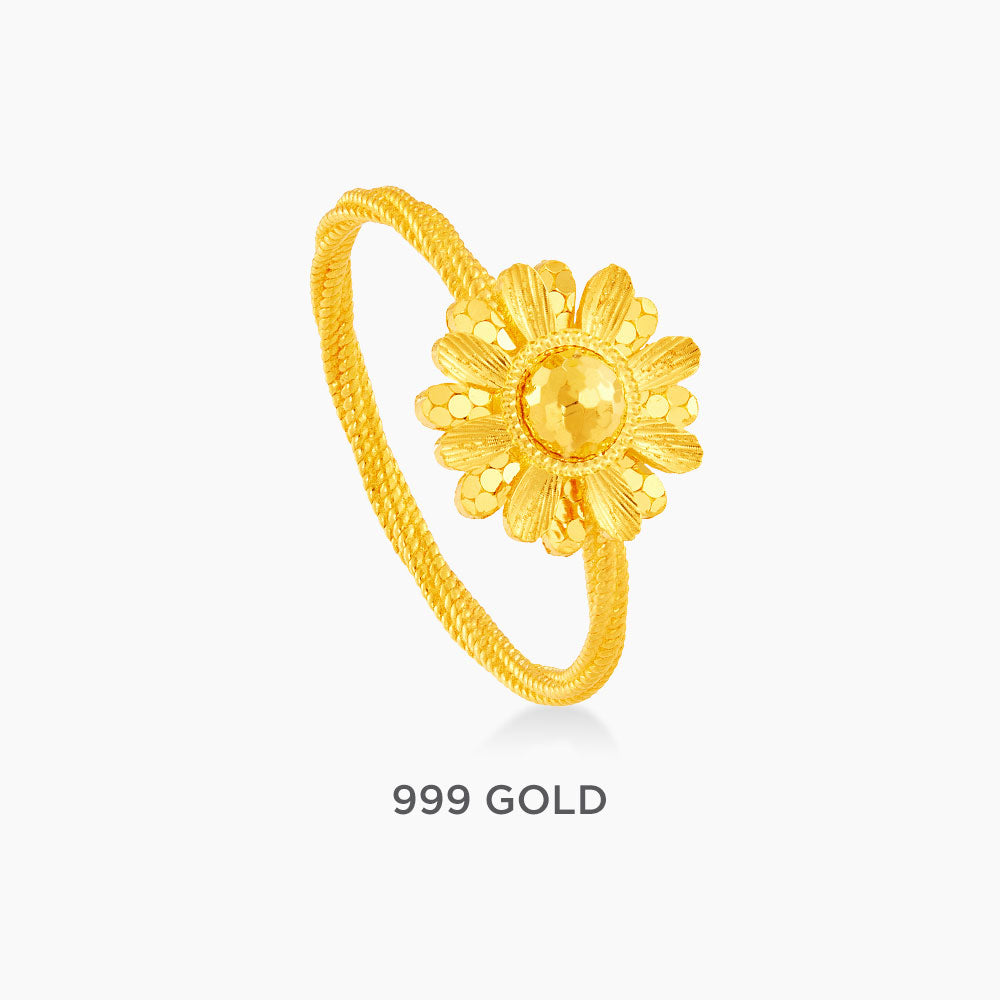999/24K Yellow Gold Ring 9GR00041024