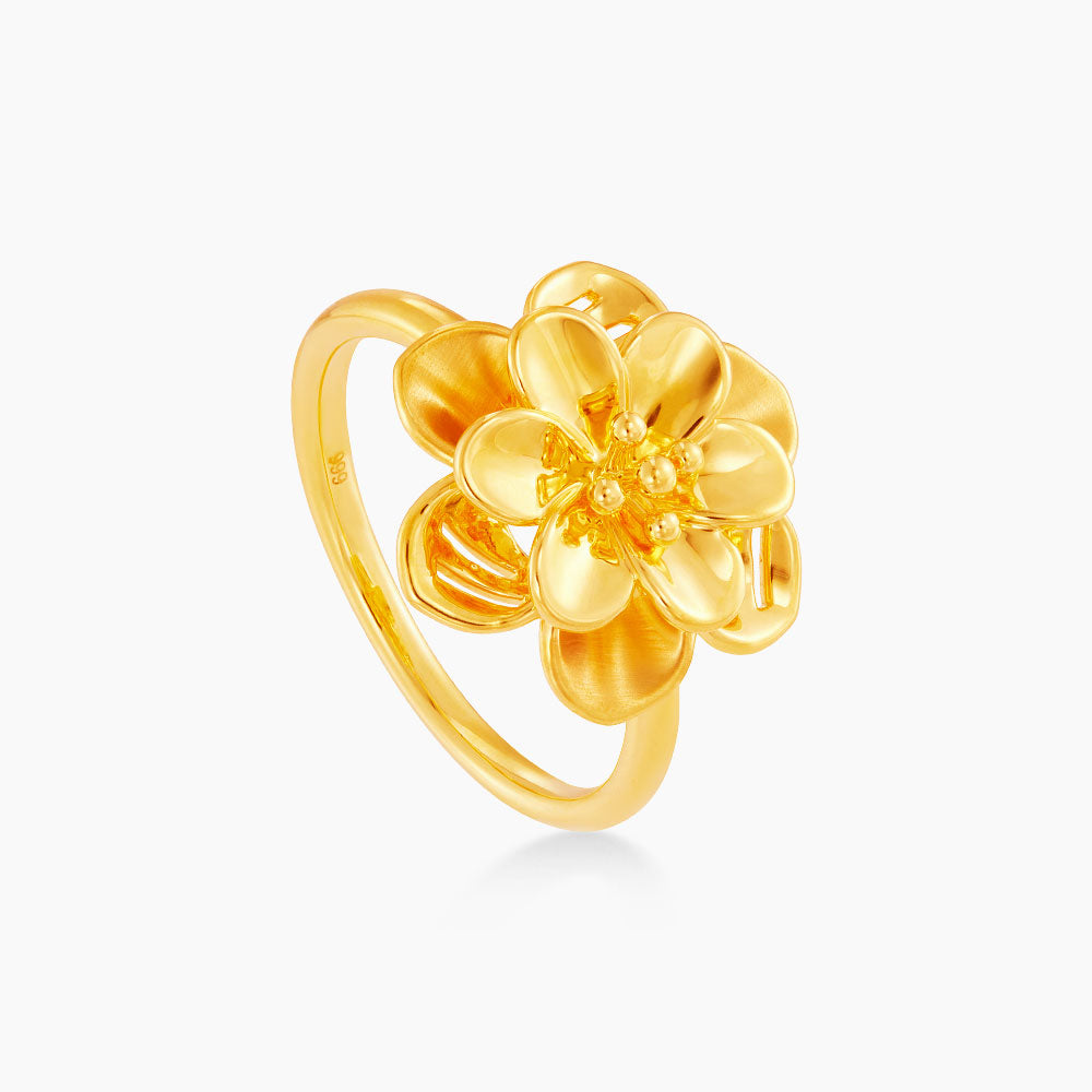 999/24K Yellow Gold Ring 9GR00151024