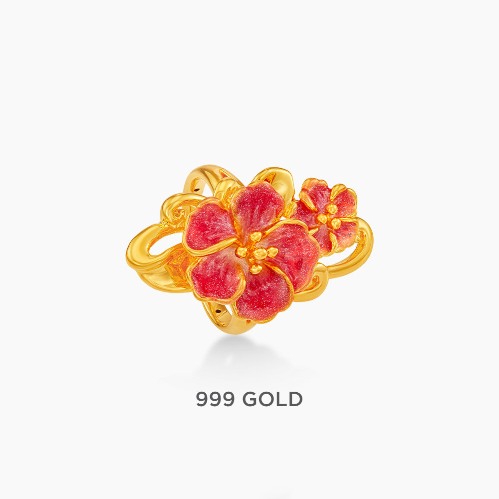 999/24K Yellow Gold Ring 9GR00601224