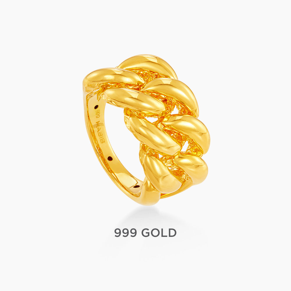 999/24K Yellow Gold Ring 9GR00870425