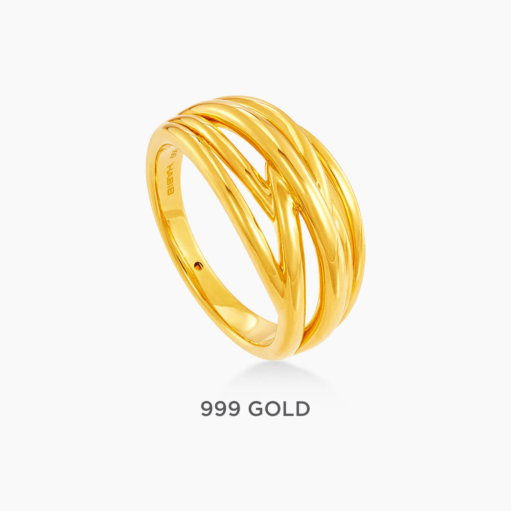 999/24K Yellow Gold Ring 9GR00900425