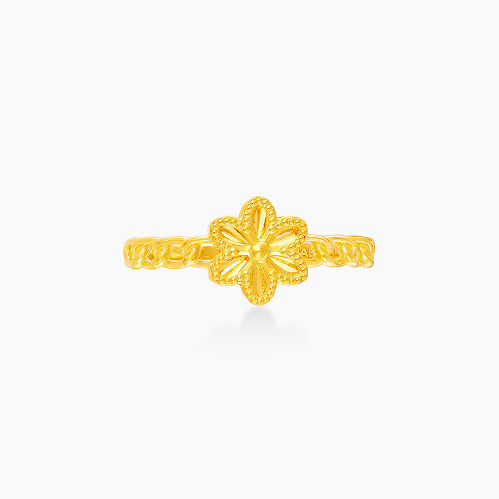 999/24K Yellow Gold Ring 9GR01000525