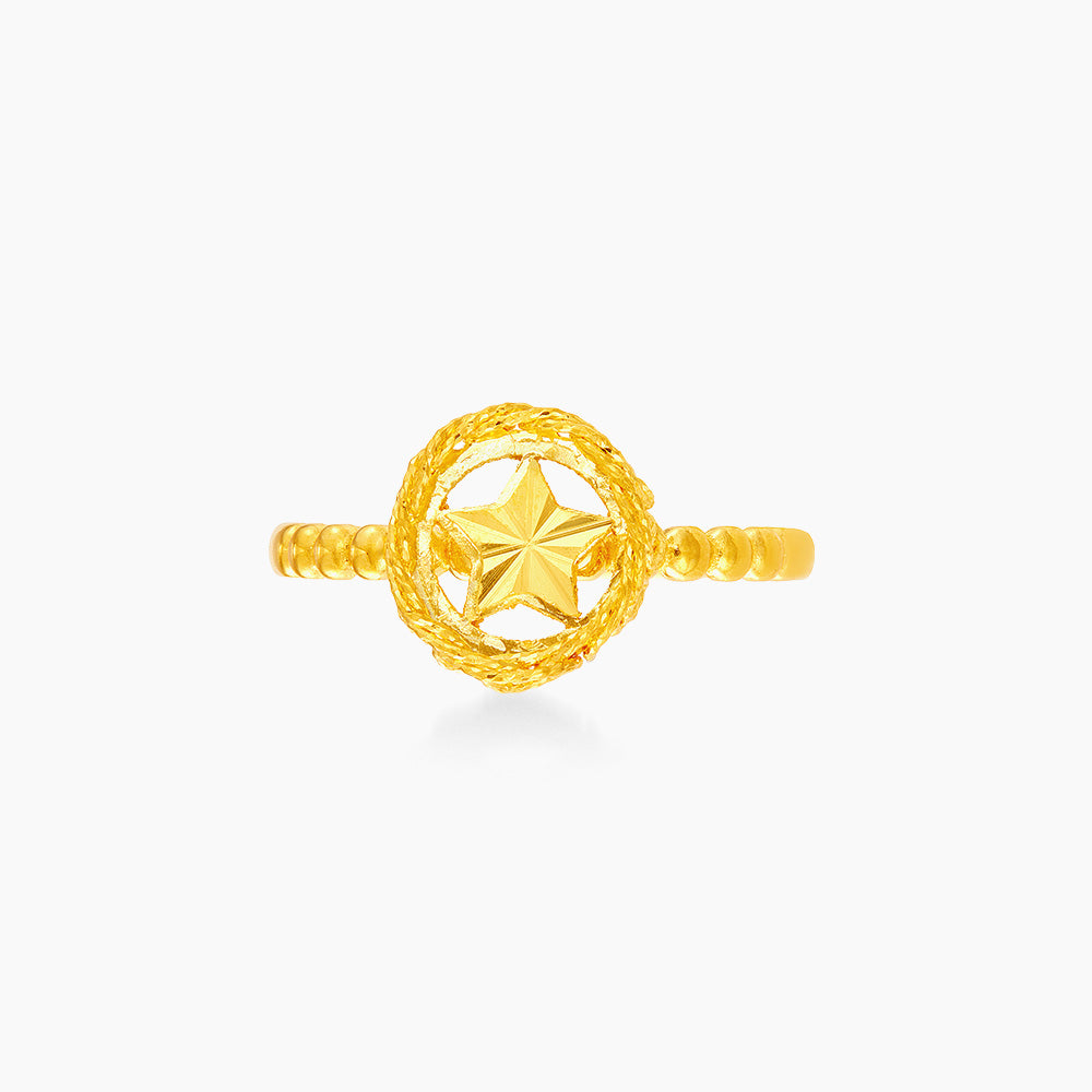 999/24K Yellow Gold Ring 9GR01020525