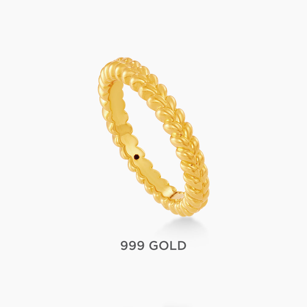 999/24K Yellow Gold Ring 9GR01060625