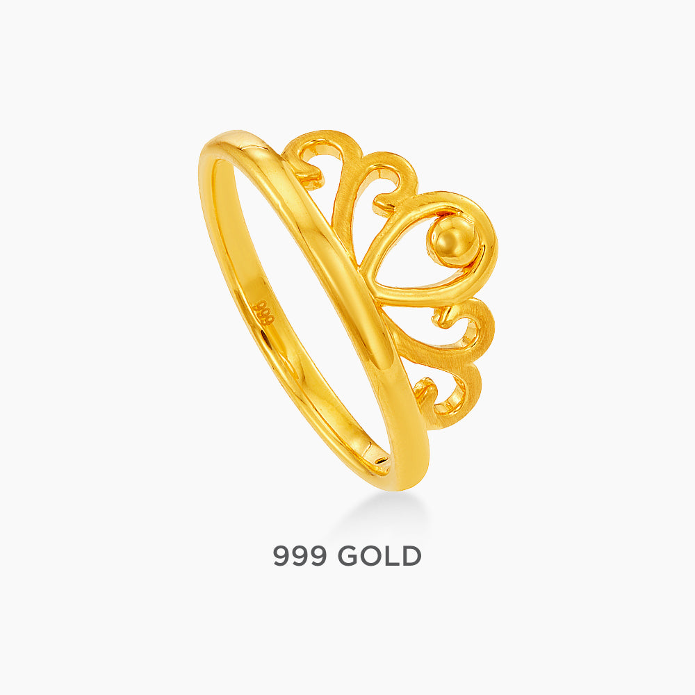 999/24K Yellow Gold Ring 9GR01170625