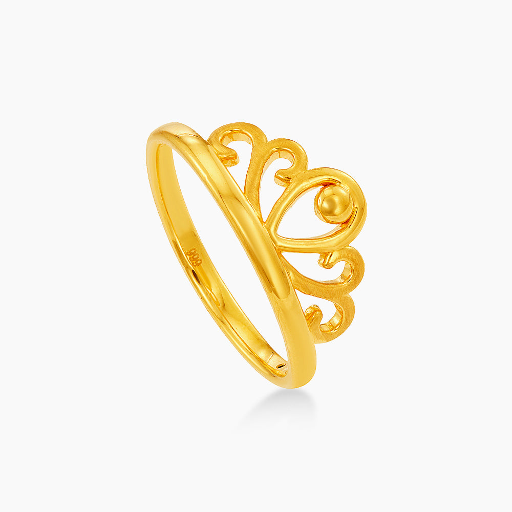 999/24K Yellow Gold Ring 9GR01170625