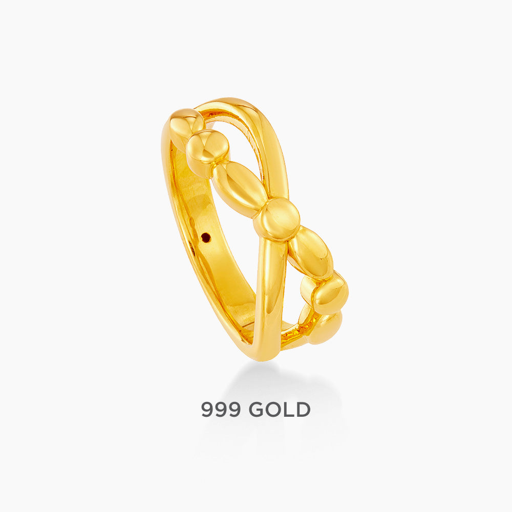 999/24K Yellow Gold Ring 9GR01210725