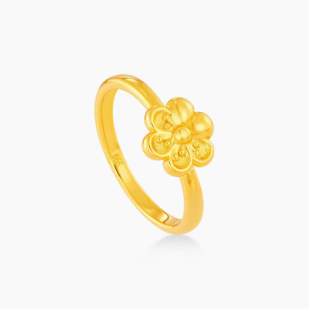 999/24K Yellow Gold Ring 9GR01270725