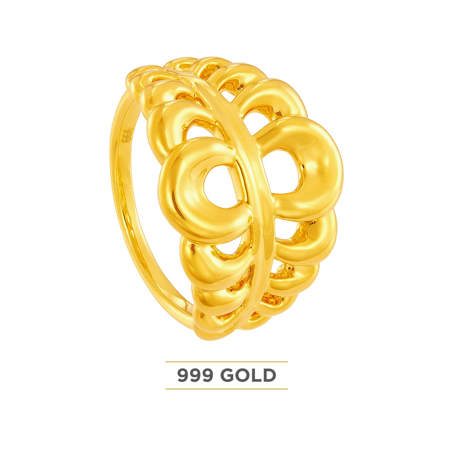 999/24K Yellow Gold Ring 9GR01330825