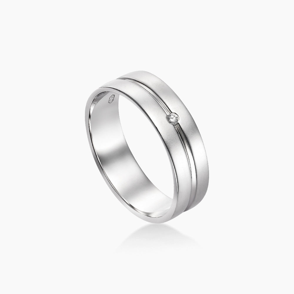 Silver Mantis Men's Ring in 925 Palladium A0284(PLD)