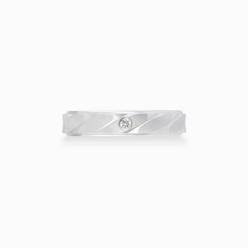 Diamond Ring in 750/18K White Gold A0321-A