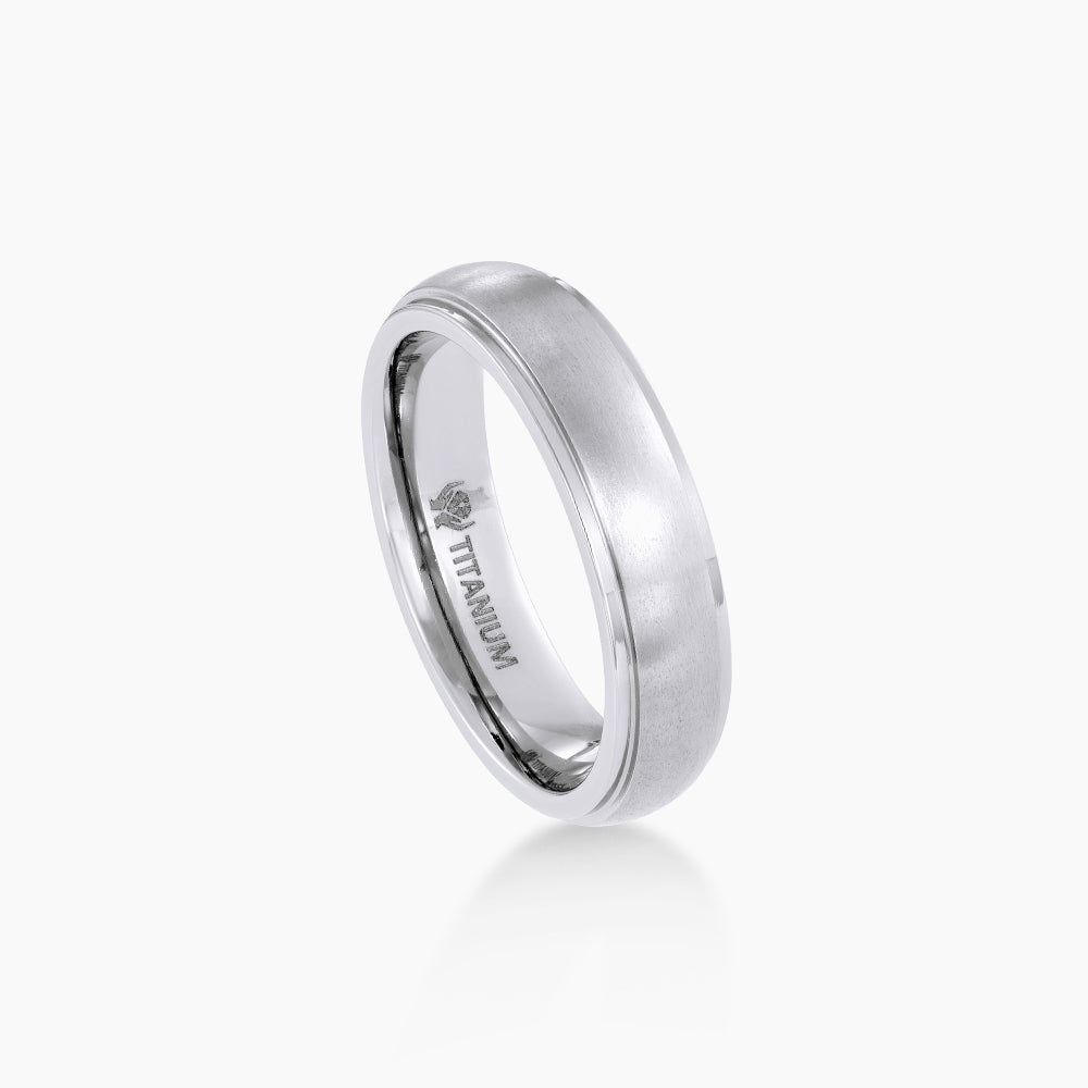 Titanium Men's Ring 093600726