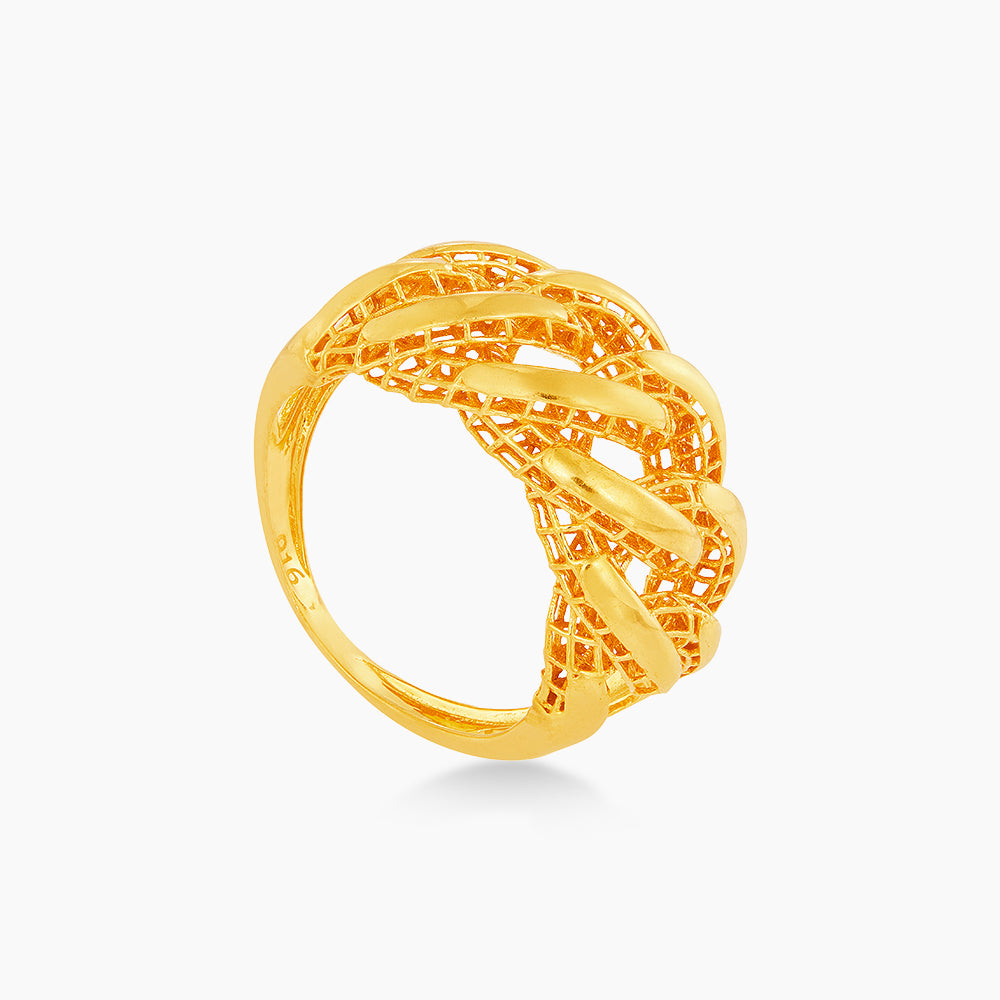 916/22K Yellow Gold Ring AR80500424(A)