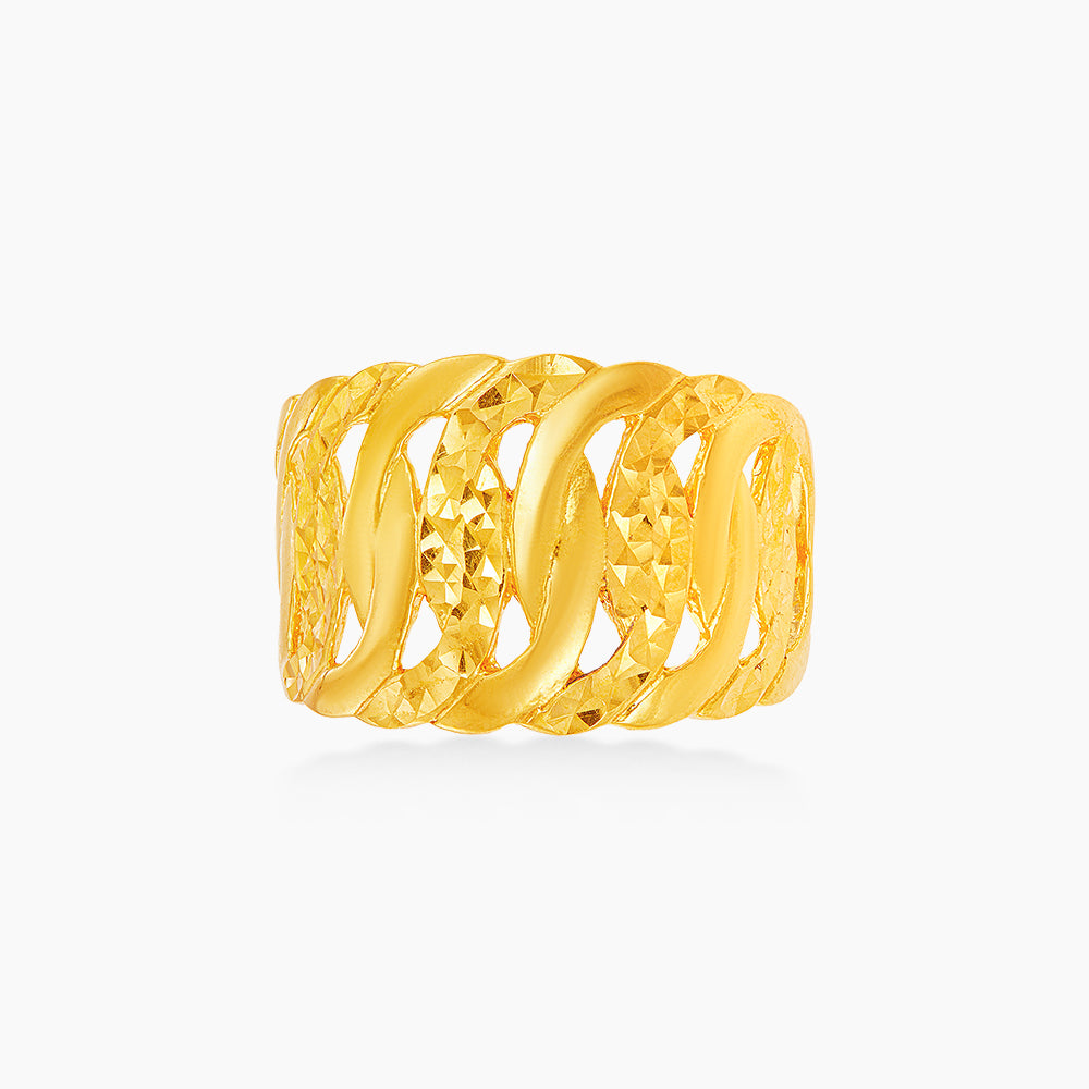 916/22K Yellow Gold Ring AR80530724(15)