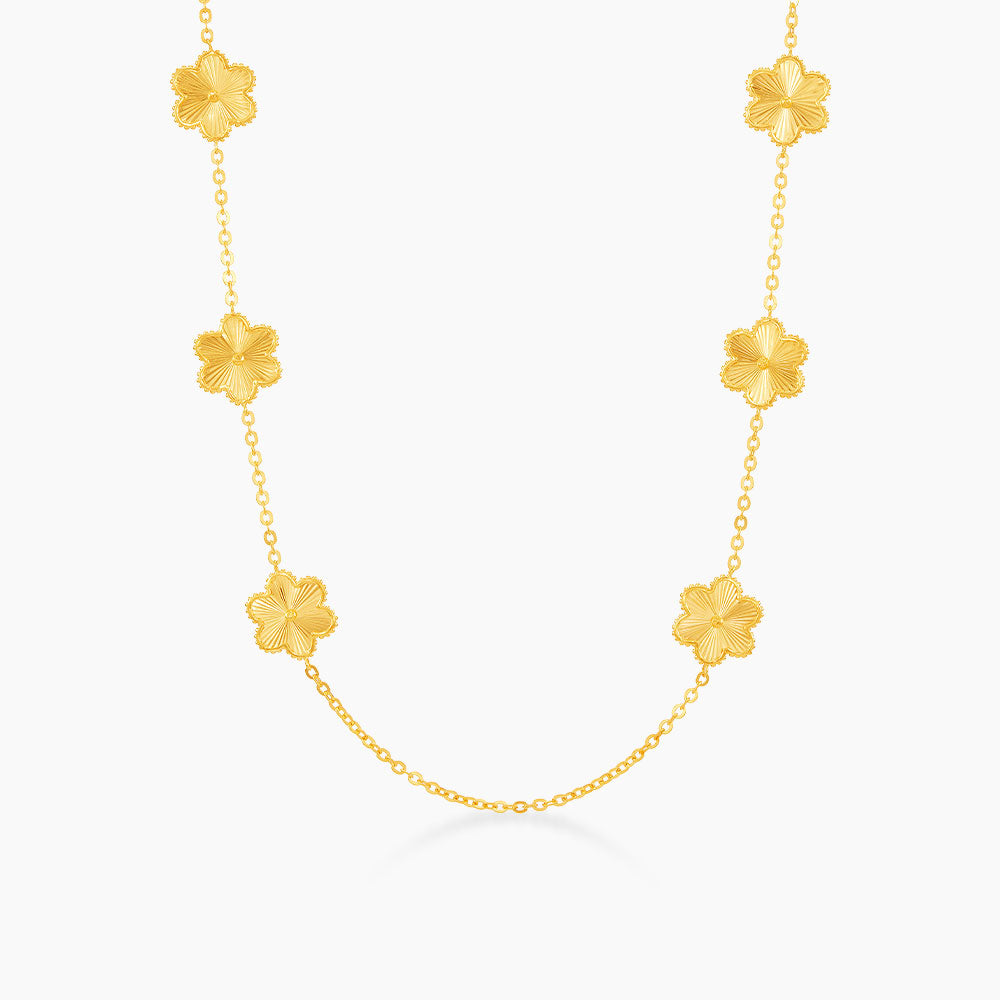 916/22K Yellow Gold Necklace AXN021223