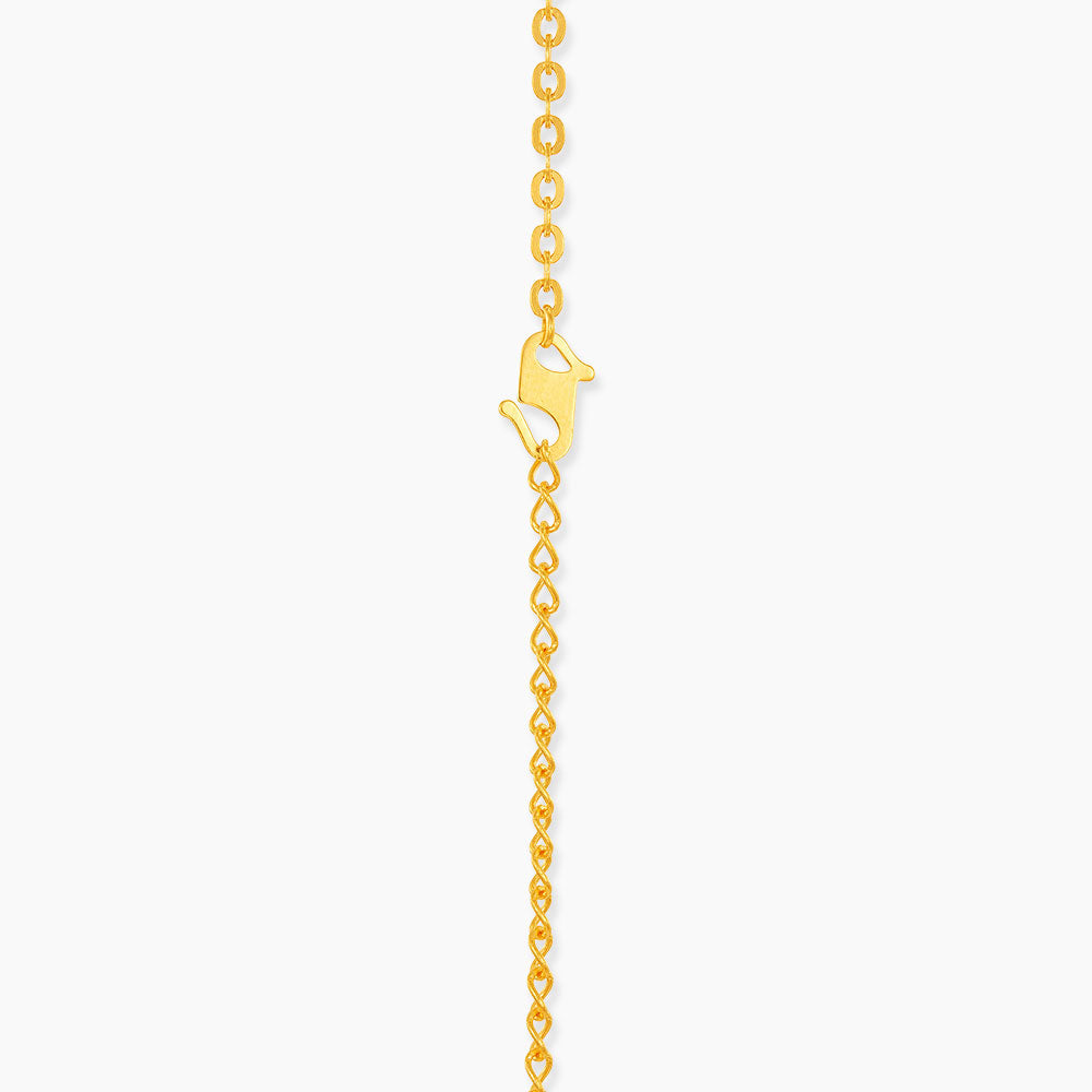 916/22K Yellow Gold Necklace AXN021223