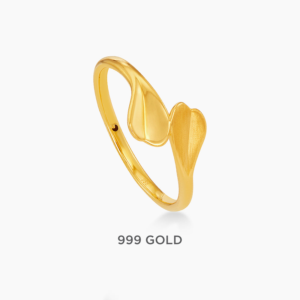 999/24K Yellow Gold Ring 9200045Y