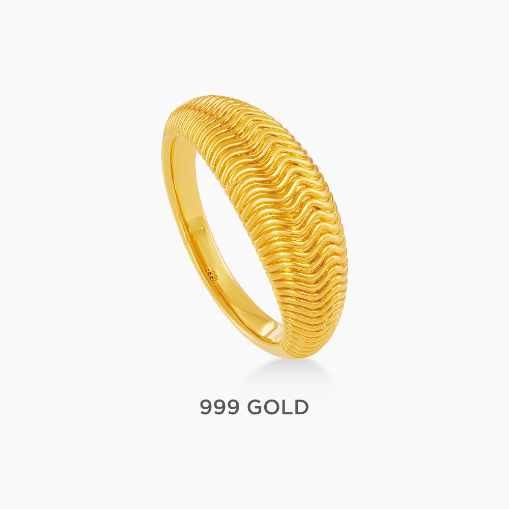 999/24K Yellow Gold Ring 9200049Y