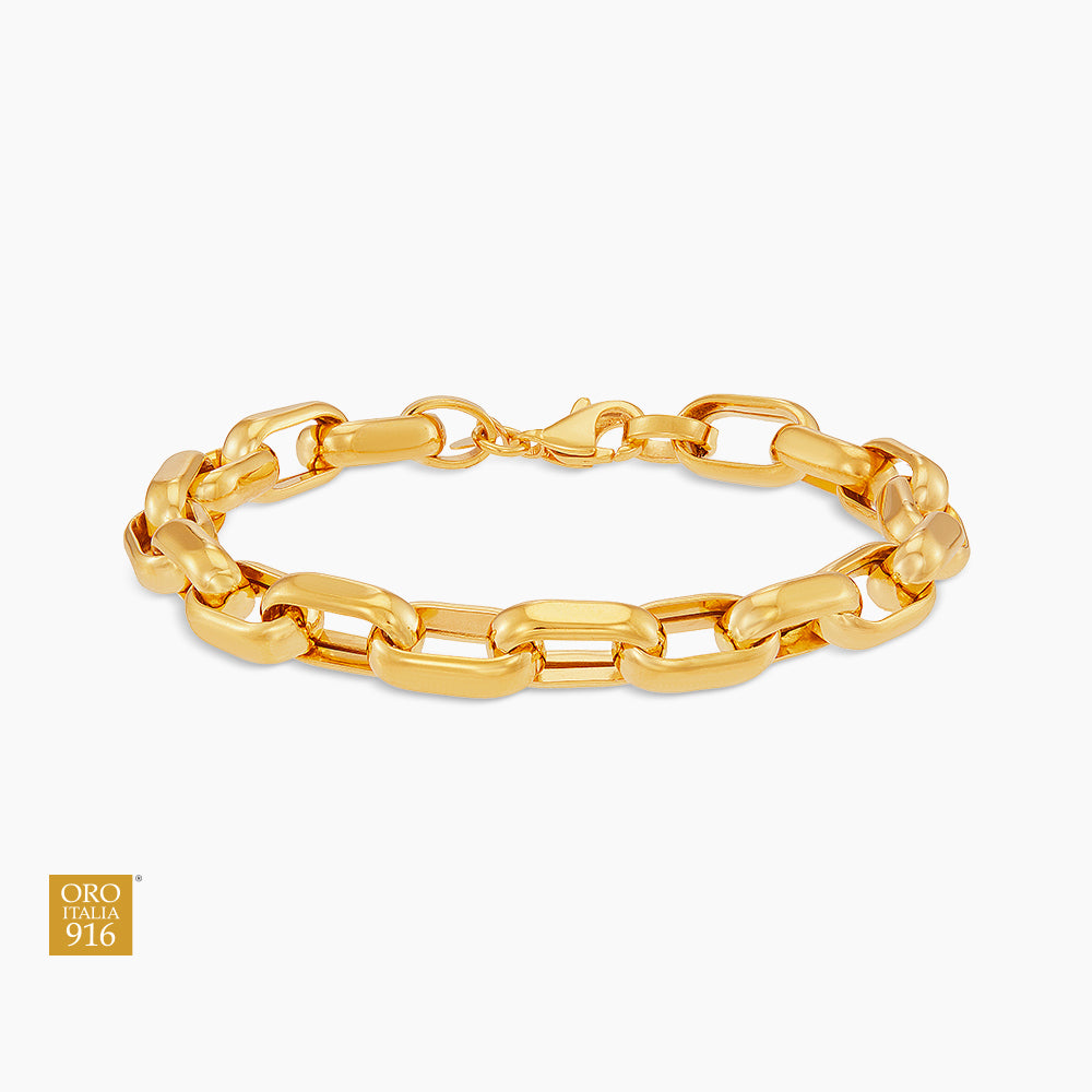 Oro Italia 916 Yellow Gold Bracelet GW55570426 (22K Gold)