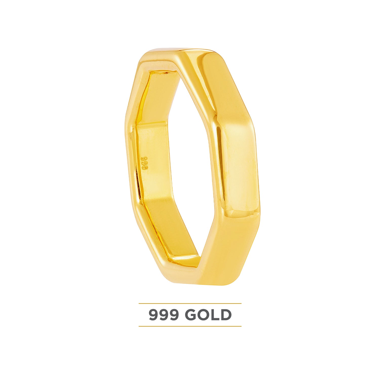 999/24K Yellow Gold Ring 9200009Y