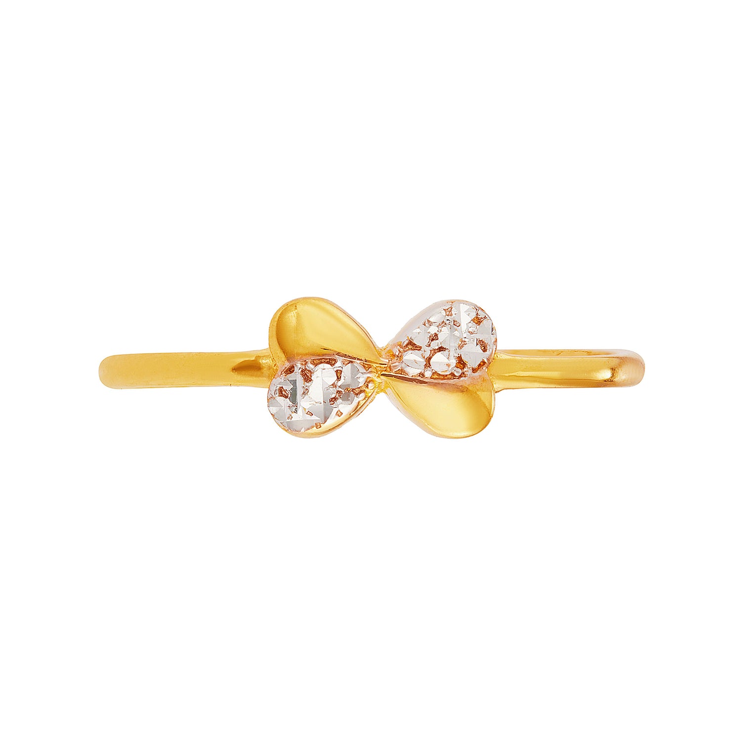 916/22K Yellow and White Gold Ring 6200062YW