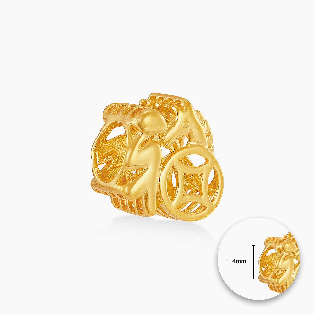 916/22K Yellow Gold Charm 6800055Y