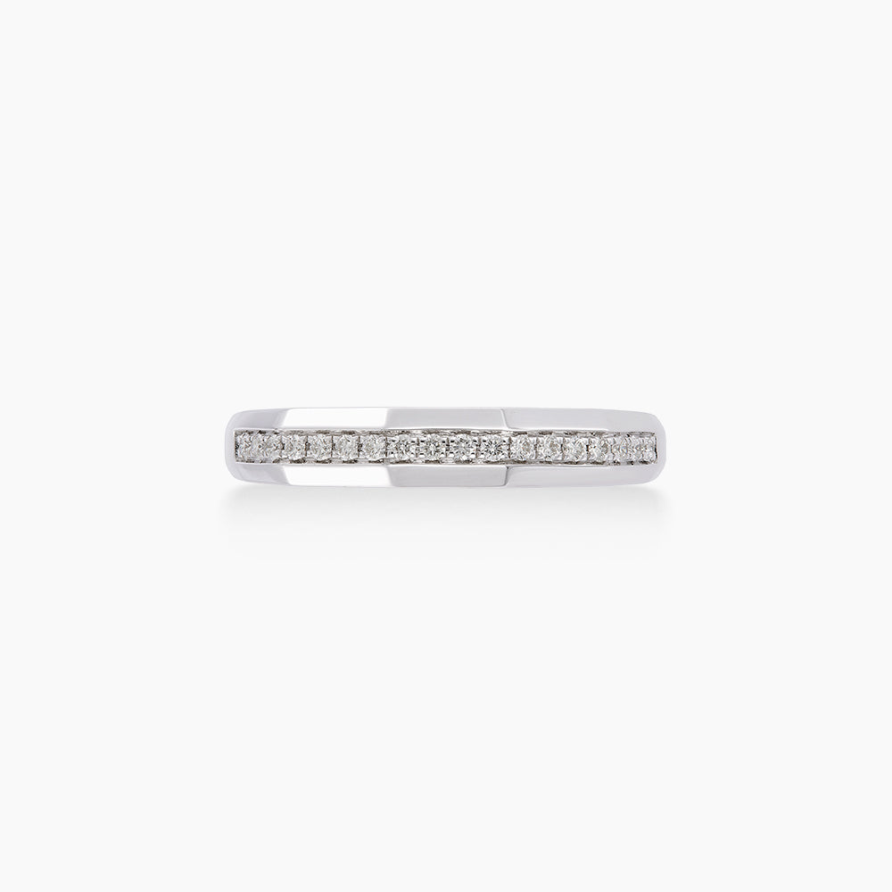 Diamond Men's Ring in 925 Silver Palladium 275820726(PLD)