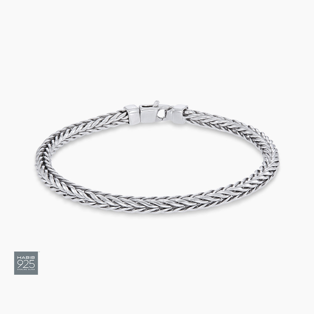 925 Silver Men's Bracelet CJ-6-BR MAN 01
