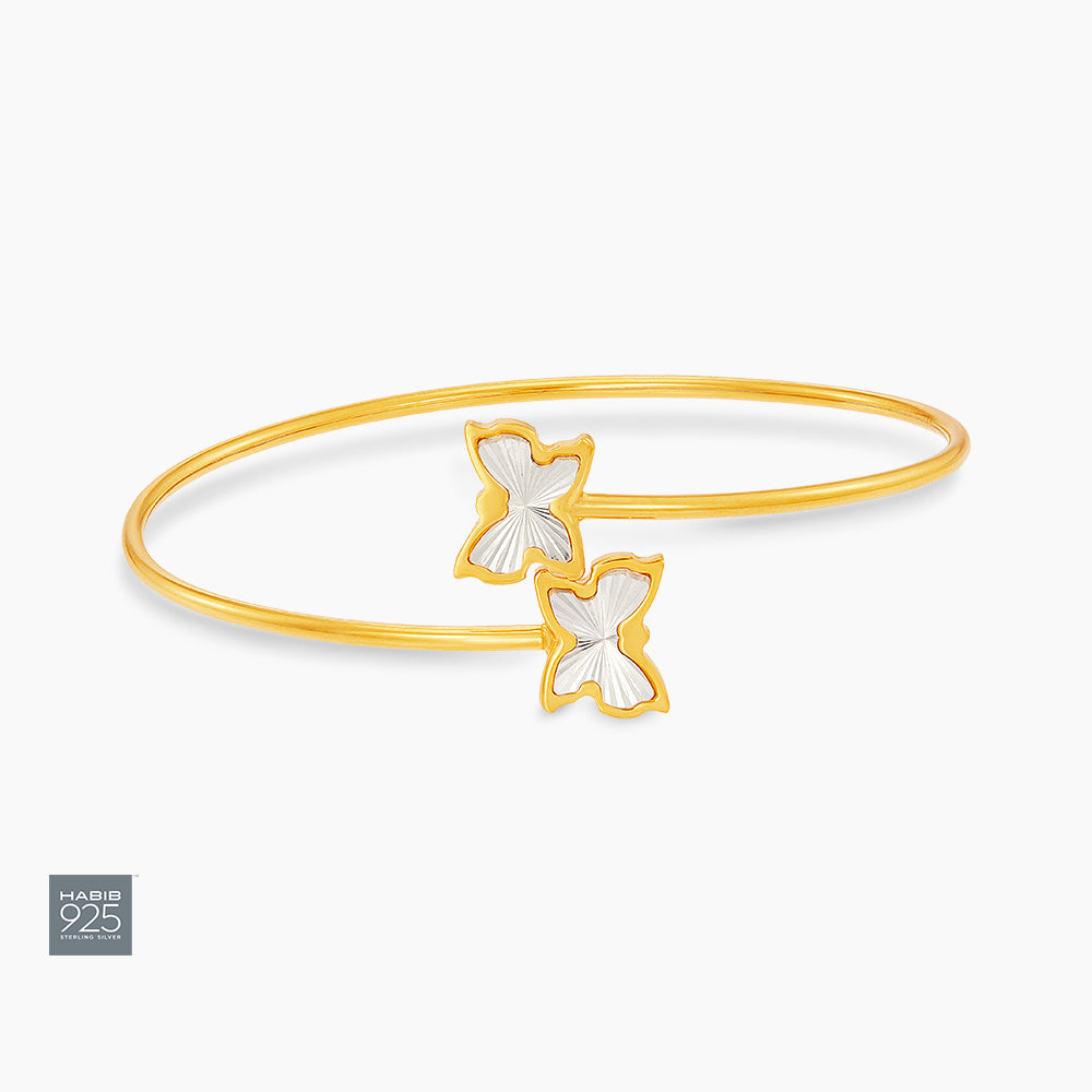 925 Silver Bangle CJ-8-SCH14 DC ST(A)