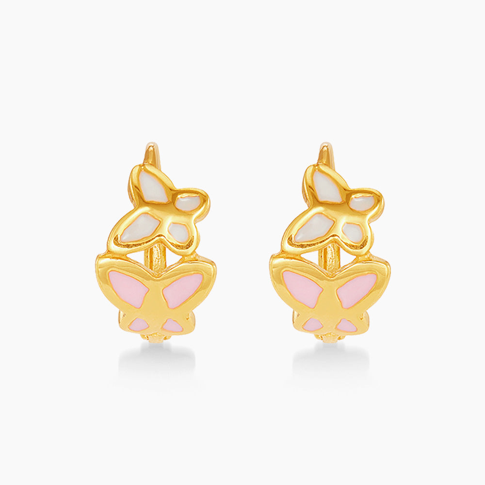 916/22K Yellow Gold Earrings 6300030Y
