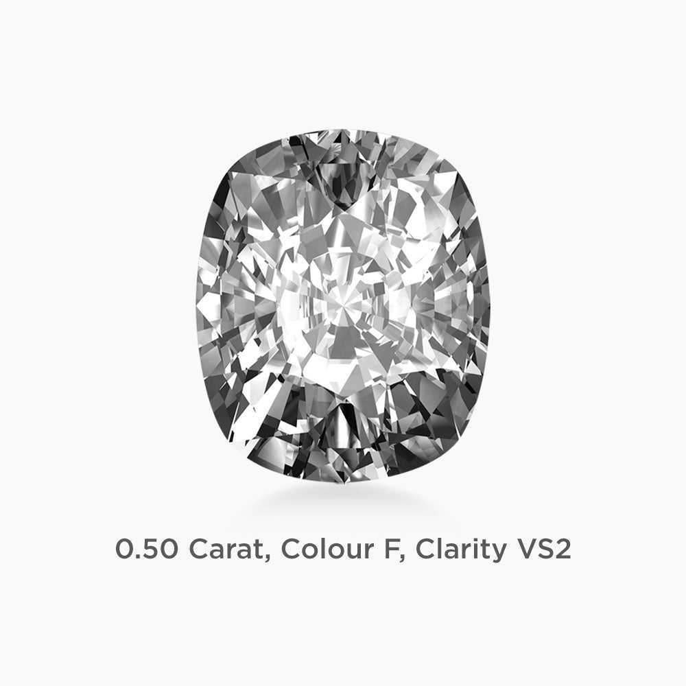 GIA | 0.50 Carat, F Colour, VS2 Clarity