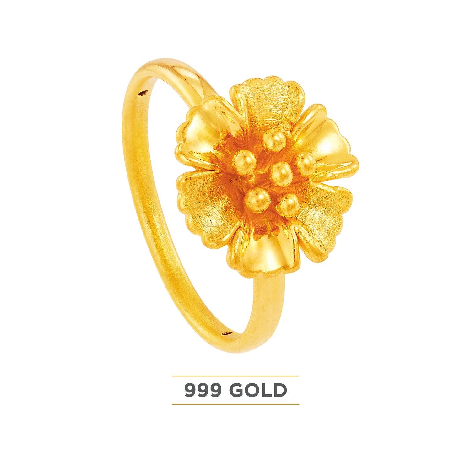 999/24K Yellow Gold Ring R9ACA0624