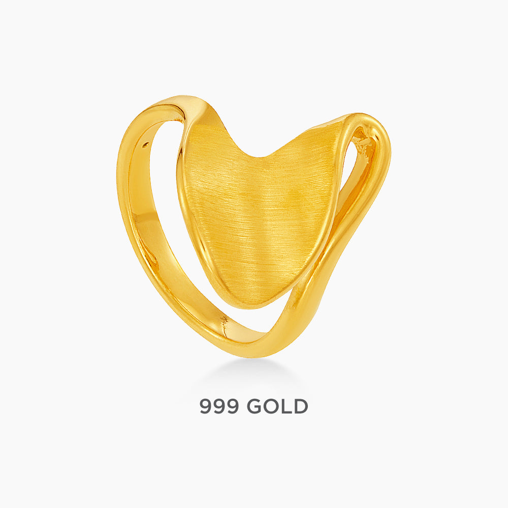 999/24K Yellow Gold Ring 9200086Y