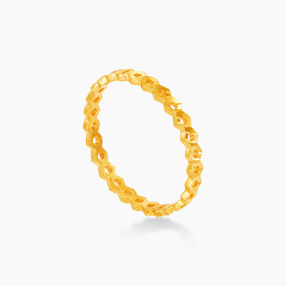 916/22K Yellow Gold Ring EHR1300524