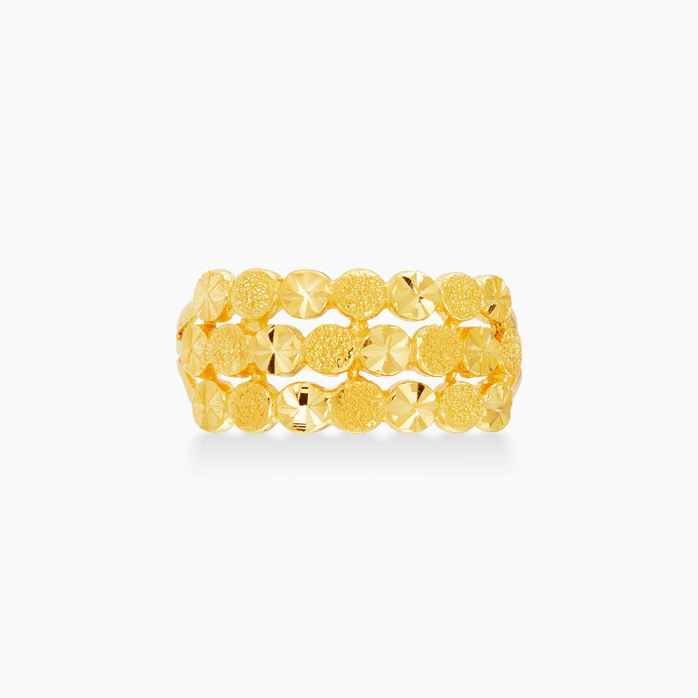 916/22K Yellow Gold Ring EHR300523