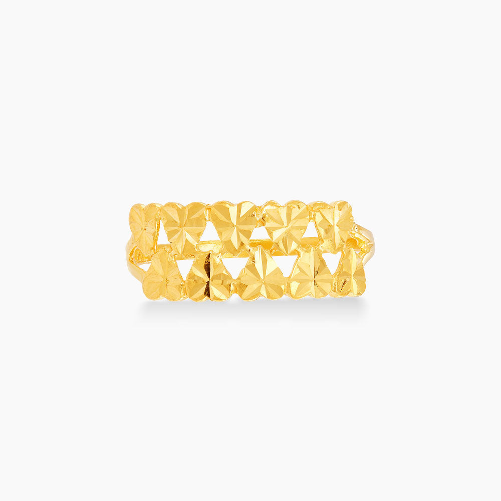 916/22K Yellow Gold Ring EHR350523