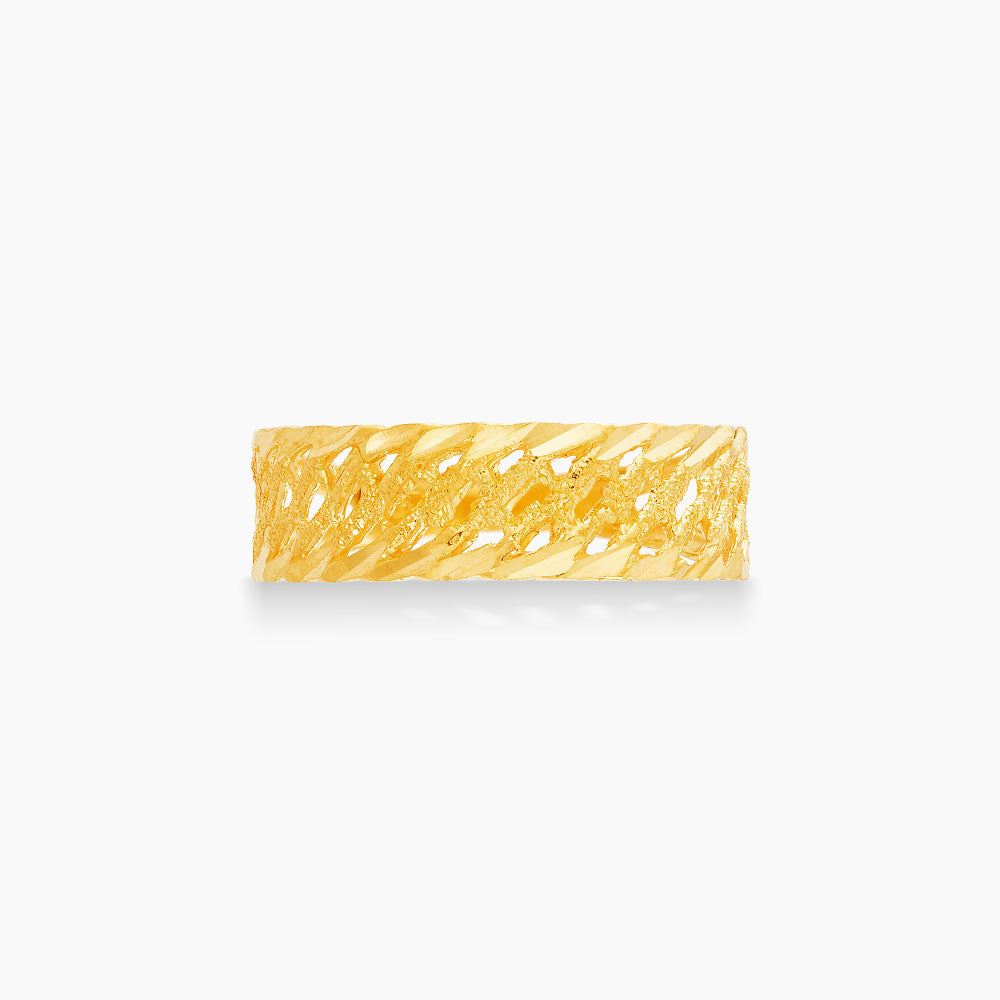 916/22K Yellow Gold Ring EHR380523