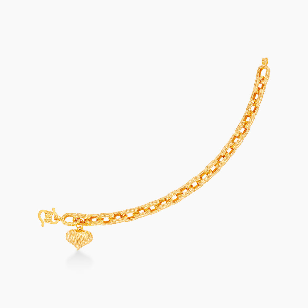 916/22K Yellow Gold Bracelet EHW160524
