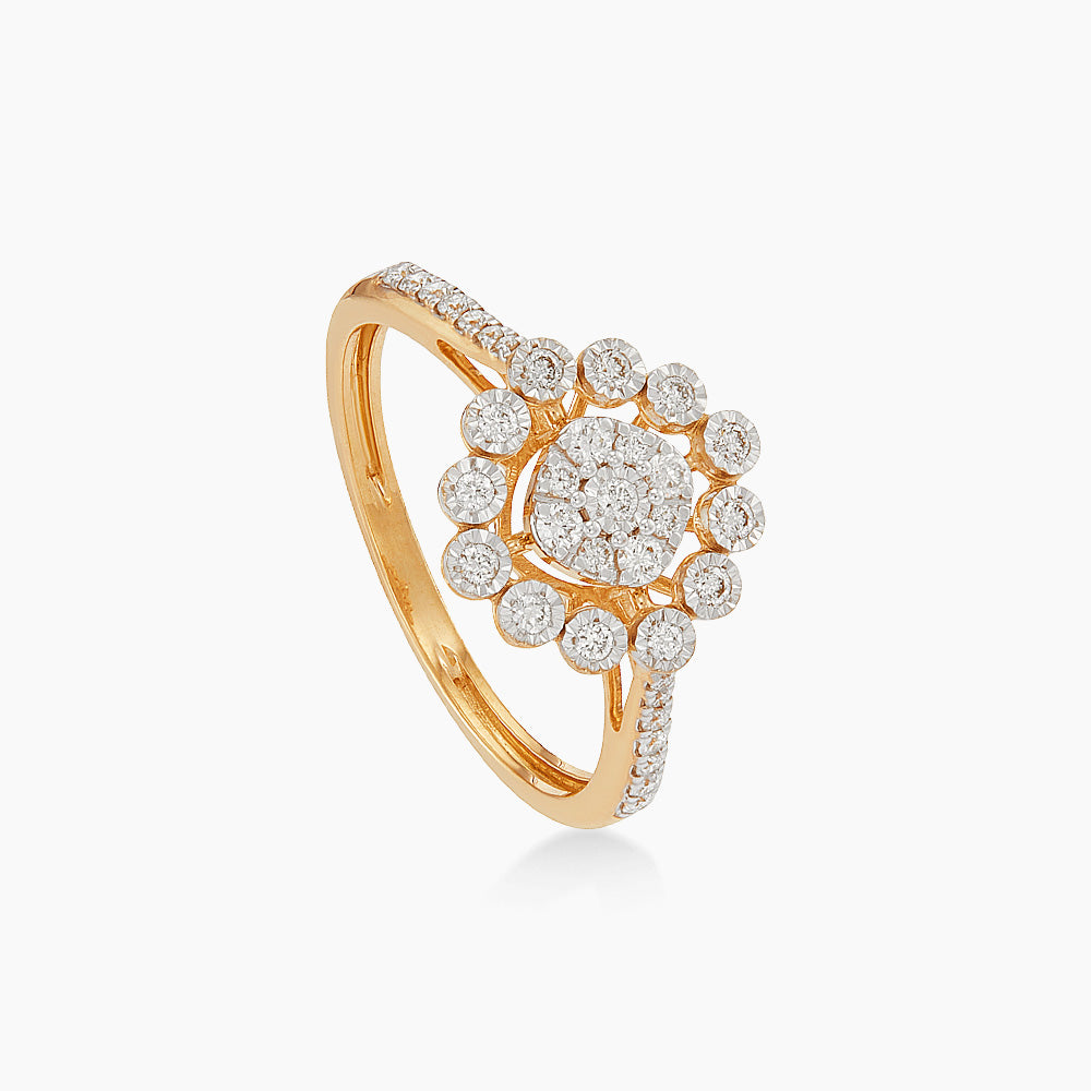 Diamond Ring in 375/9K Yellow Gold 275150526(R)