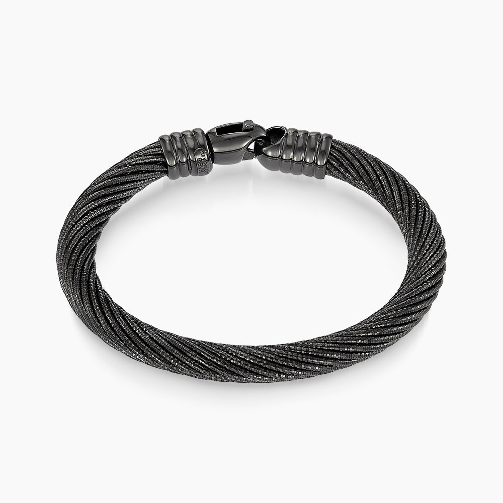 CAVO | Oro Italia 916 Gold Bangle (Black) GB83240526(20BLK) (22K Gold)