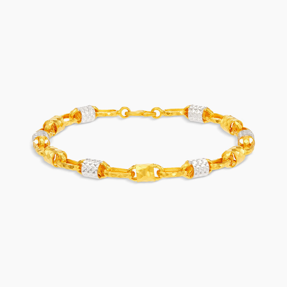 916/22K Yellow and White Gold Bracelet FN31231224