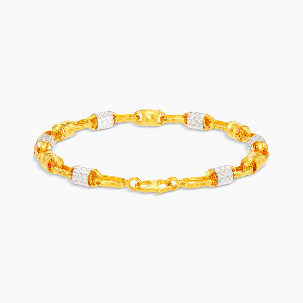 916/22K Yellow and White Gold Bracelet FN31231224