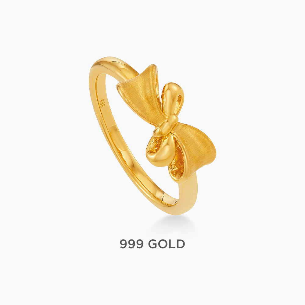 999/24K Yellow Gold Ring 9200083Y