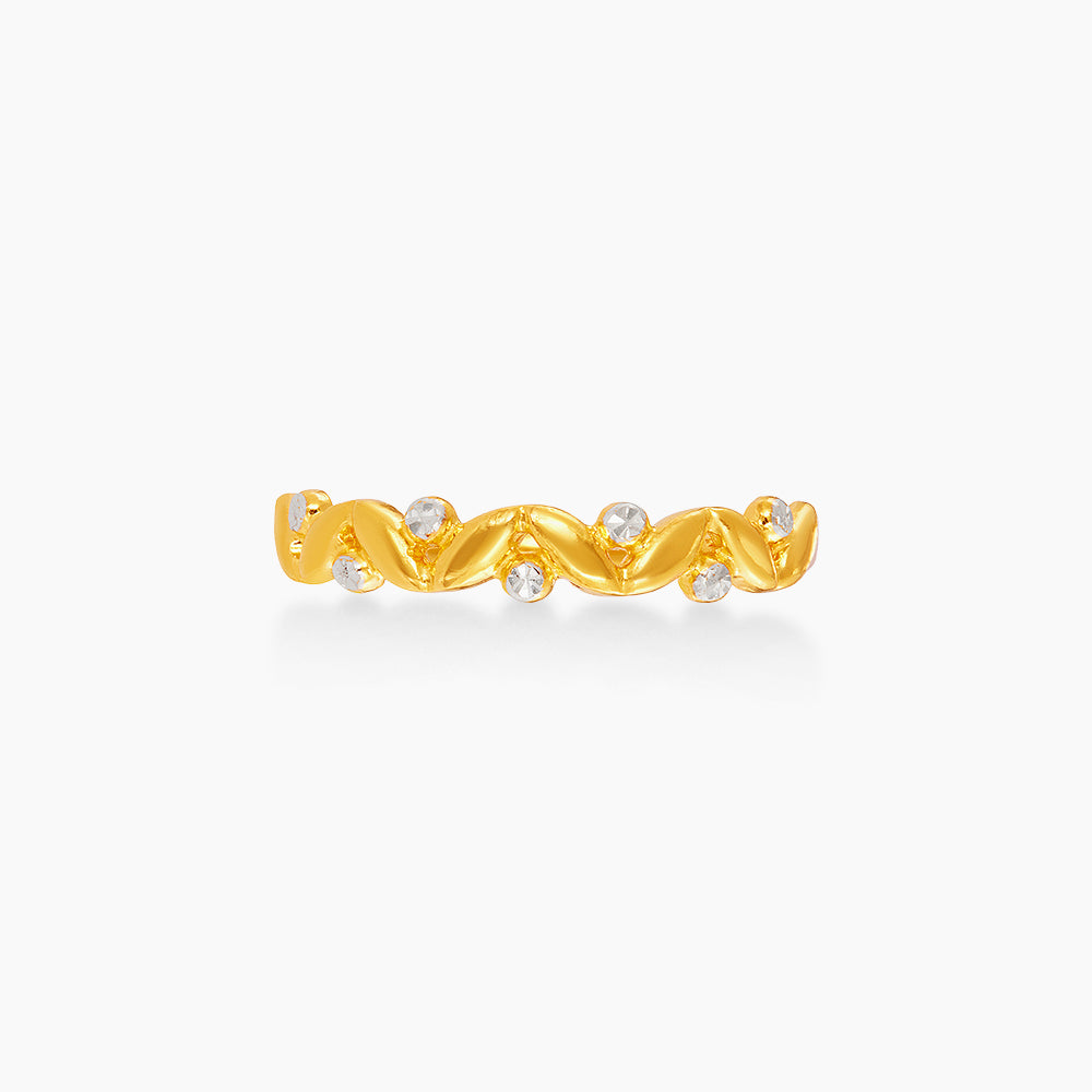 916/22K Yellow and White Gold Ring 6200232YW(R)
