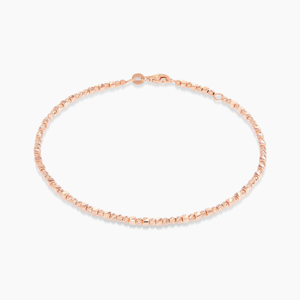 ZELIE | Oro Italia 916 Rose Gold Anklet GA60190322(R) (22K Gold)