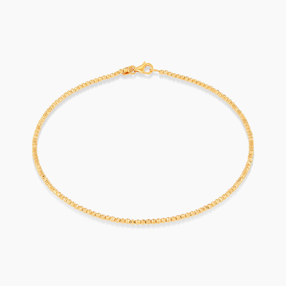 PICCOLO | Oro Italia 916 Yellow  Gold Anklet GA60311123 (22K Gold)